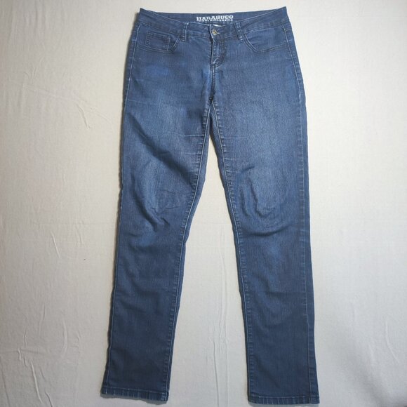Parasuco jeans straight leg classic women's size 30 ink blue stretch - Picture 1 of 11